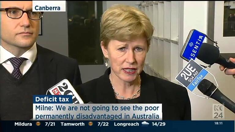 VIDEO: Australian Greens: Christine Milne: Abbott’s so-called deficit levy nothing more than a ploy