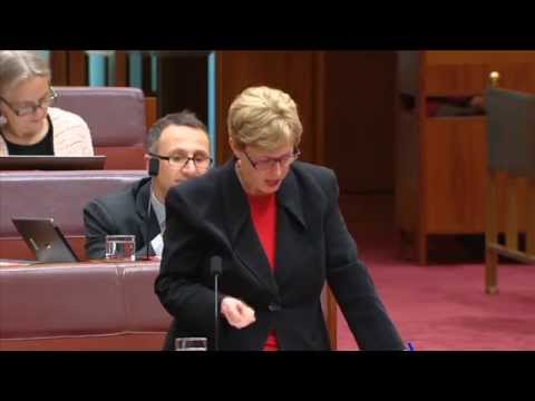 VIDEO: Australian Greens: Christine Milne: Will Abbott uphold the World Heritage Committee decision?