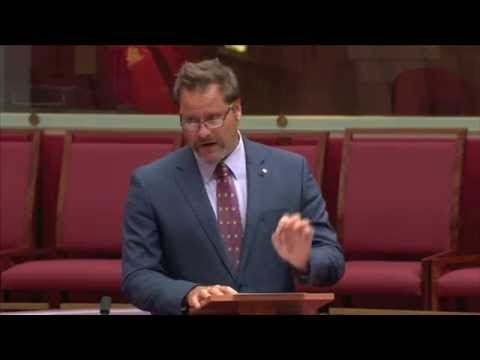 Peter speaks in the Senate on FoFA and the broken system of political donations