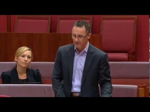 VIDEO: Australian Greens: Richard speaks against the repeal of our clean energy laws