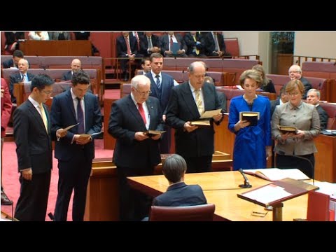 Scott Ludlam searing into the Senate for a second term