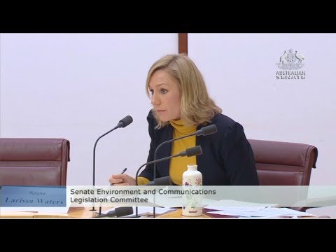 Senate Estimates: Environment Department Cuts to World Heritage