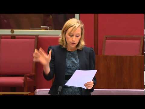 Senator Larissa Waters speaking on the Mineral Resources Rent Tax Repeal Bill