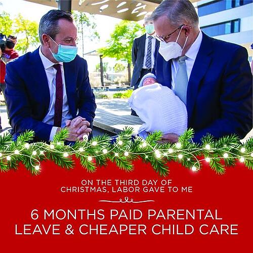 Labor is increasing Commonwealth-funded paid parental leave to si...