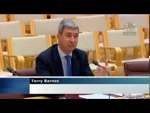 Dr Richard Di Natale questions Terry Barnes on co-payments