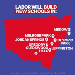 NSW Labor: Labor’s plan for schools will deliver for the communities who the…