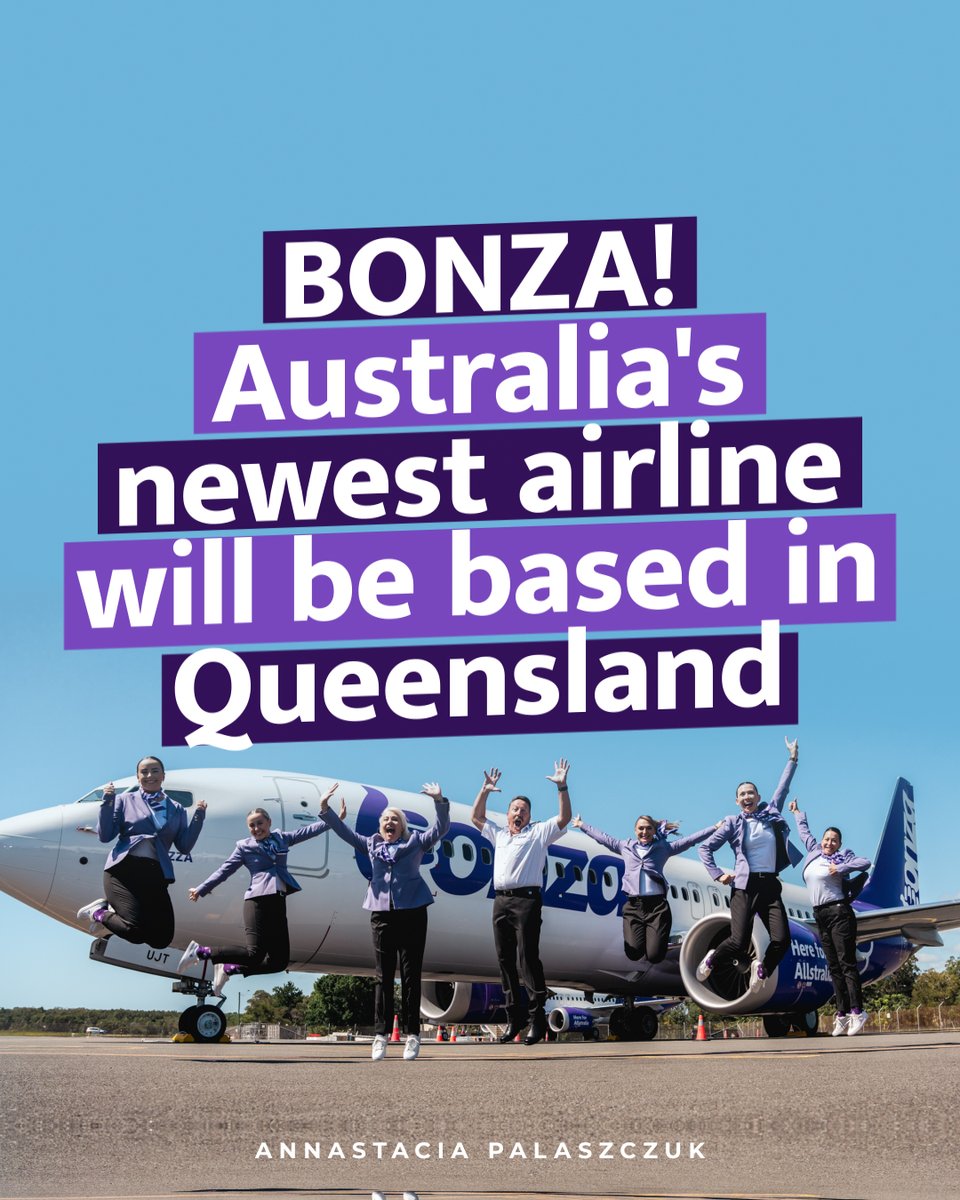 Annastacia Palaszczuk: There’s a new Queensland-based airline taking off from the Sunshi…