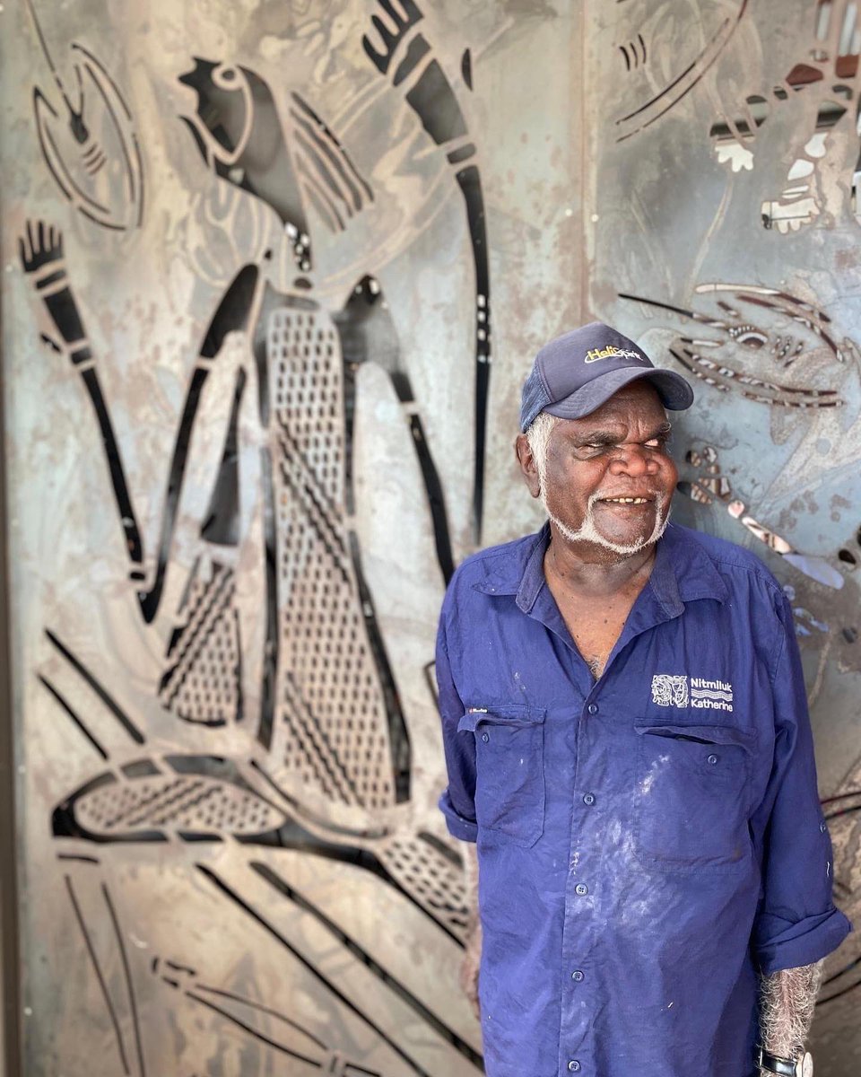 Chansey Paech MLA: Member for Gwoja: Artist John ‘Long John’ Narliwarnga Dewar was a bit shame when I …