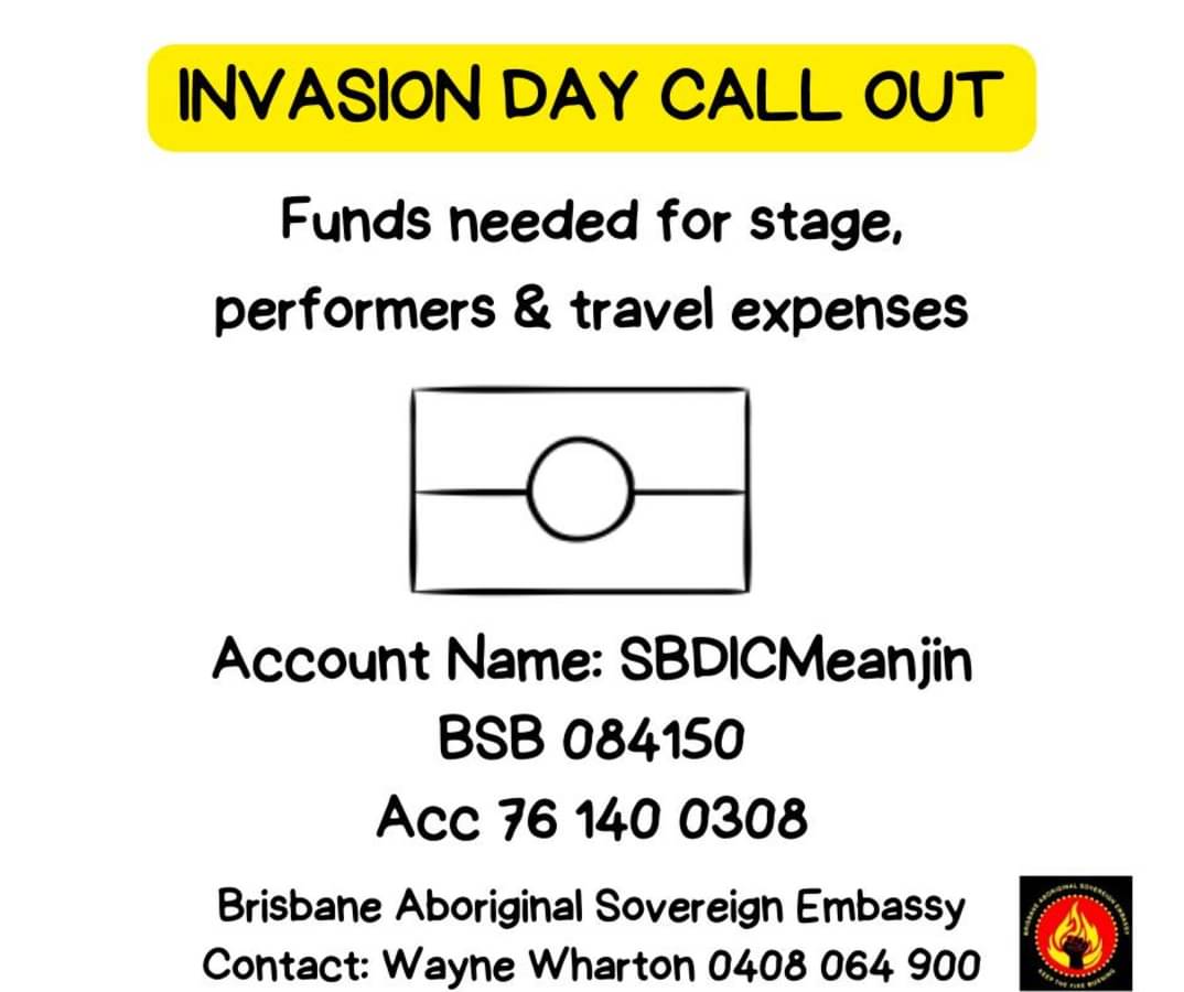 Elizabeth Watson-Brown: On Invasion Day next Thursday, my team and I will be standing in …