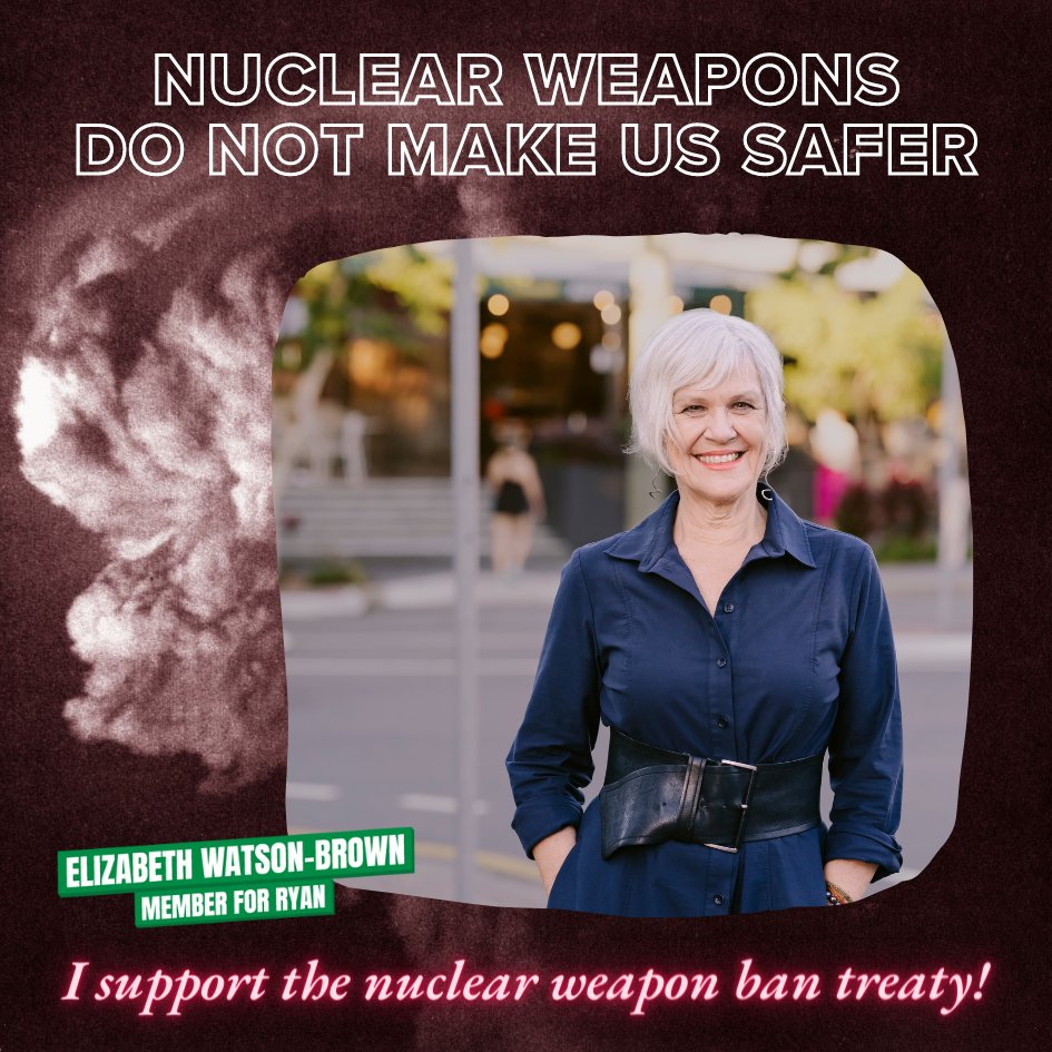 Elizabeth Watson-Brown: Two years ago today the UN Treaty on the Prohibition of Nuclear W…