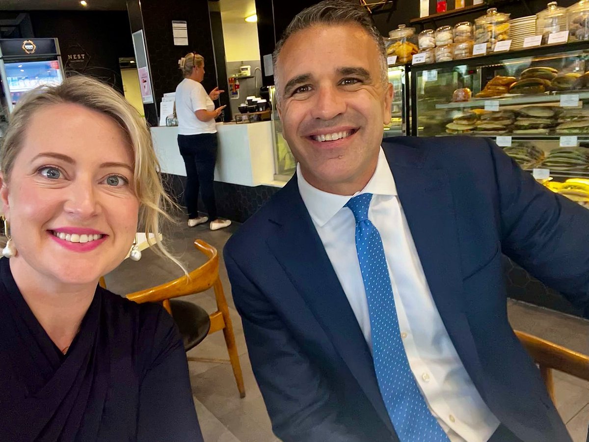 Lucy Hood MP: Important catchup with the boss @PMalinauskasMP today.  We’re app…