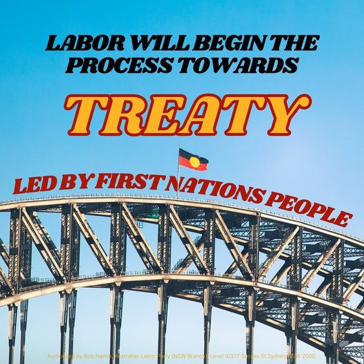 If elected, NSW Labor will work with First Nations communities on...