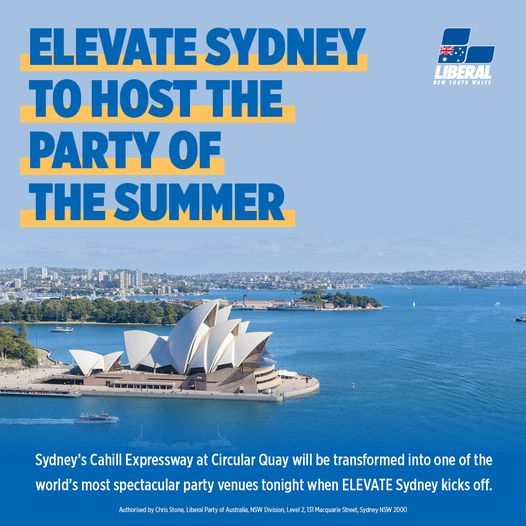 Premier Dom Perrottet said ELEVATE Sydney would remind the world ...