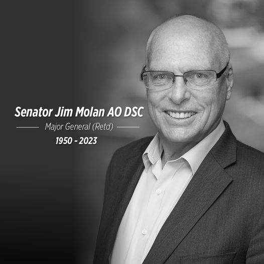 Vale Retired Major General and Liberal Senator Jim Molan AO DSC. ...