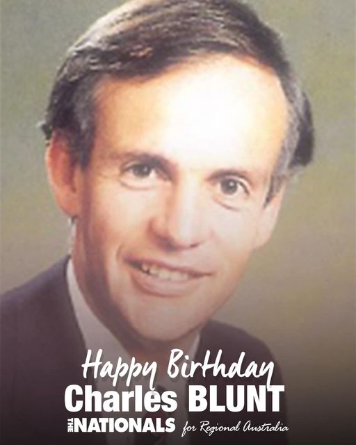Wishing a very happy birthday to Charles Blunt, 8th Leader of The...