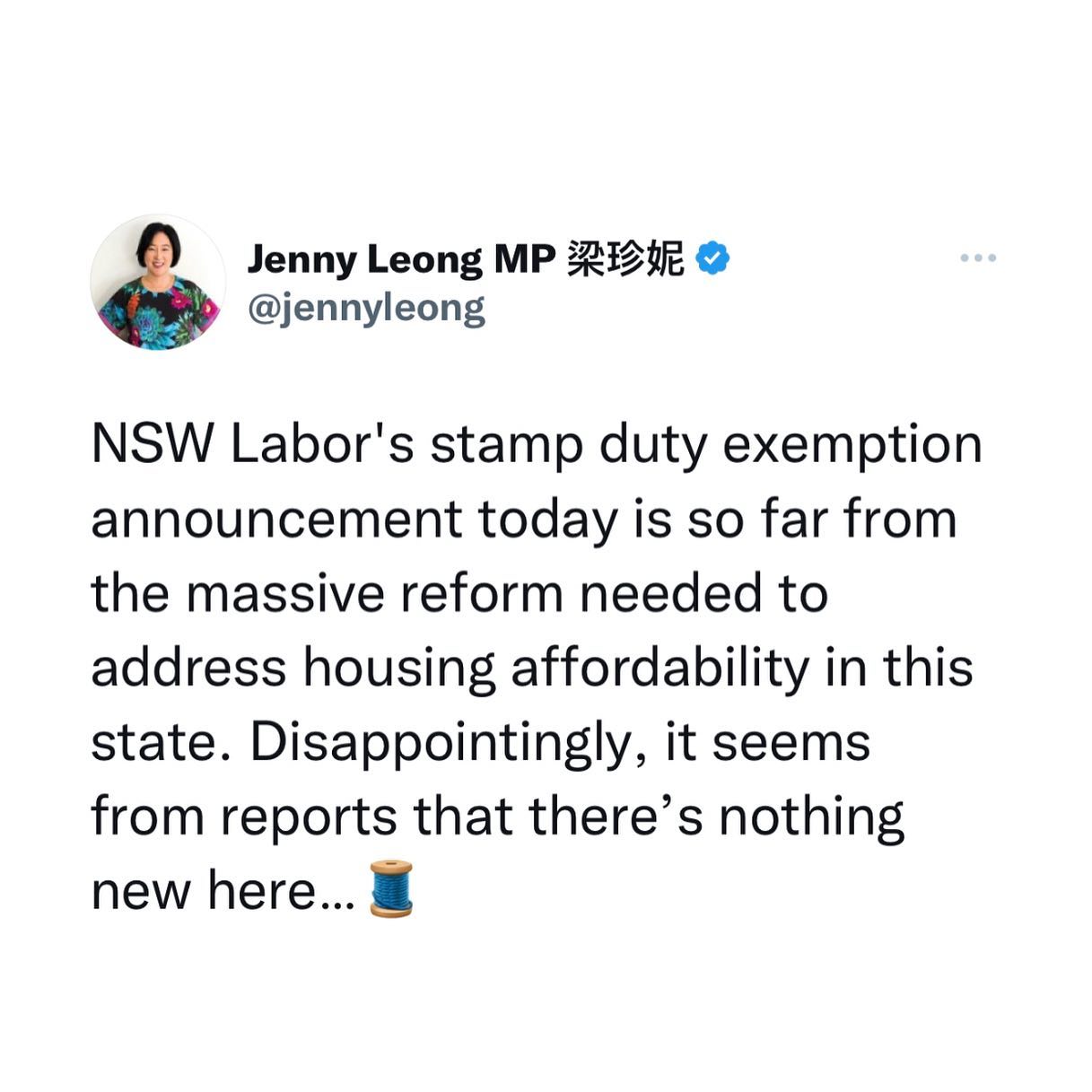 The last thing we need is more loopholes for landlords. #NSWPol...