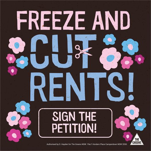 We're in a rental crisis. Sign here...