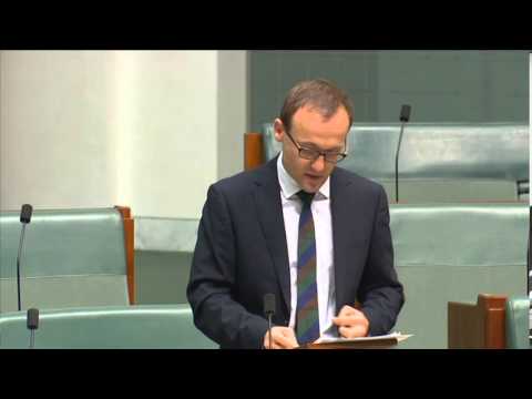 VIDEO: Australian Greens: Adam introduces the Public Service Amendment (Employment for all of us) Bill 2014