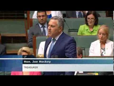 VIDEO: Australian Greens: Adam questions Joe Hockey on Budget cuts