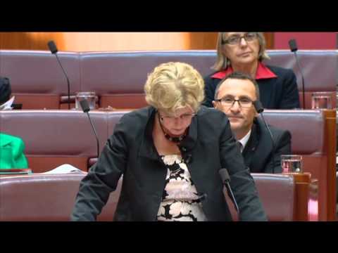 Christine Milne asks Bob Carr about foreign aid commitments