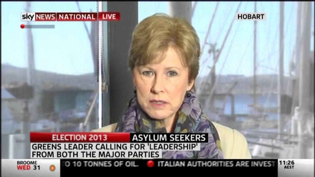 VIDEO: Australian Greens: Christine Milne calls for leadership on treatment of asylum seekers