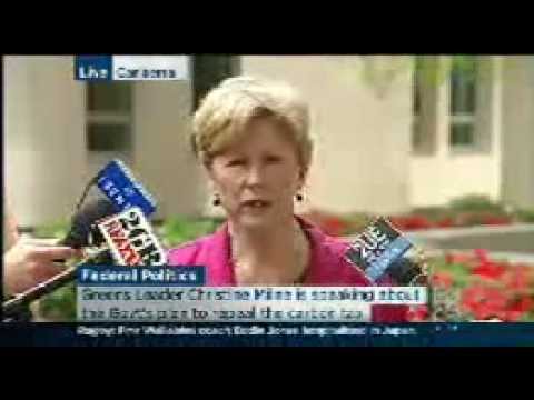 Christine Milne calls on Tony Abbott to get back to basics on global warming