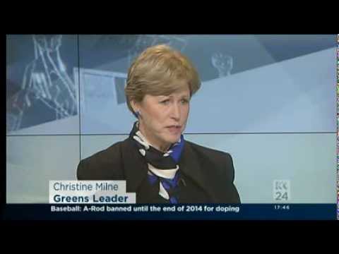 Christine Milne on Australia Votes: high speed rail, Senate, Melbourne & more