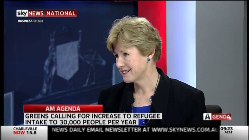 Greens leader Christine Milne on Sky News On The Hour 9am