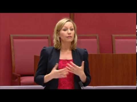 Larissa Waters speaking on the water (CSG and coal mining) bill