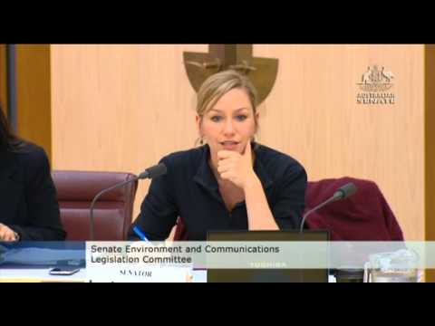 VIDEO: Australian Greens: Larissa in Senate Estimates: Great Barrier Reef Marine Park Authority