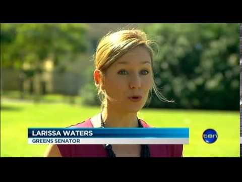 Larissa on 10 news: Great Barrier Reef under threat