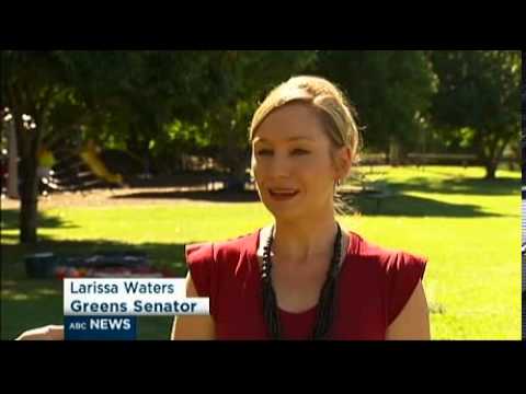 Larissa on ABC News - Great Barrier Reef under threat