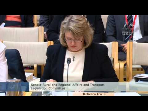 VIDEO: Australian Greens: Lee questioning on animal welfare and live exports