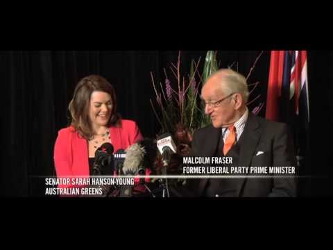 Malcolm Fraser Supporting Sarah Hanson-Young's Re-election Campaign