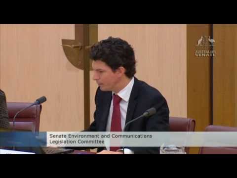 VIDEO: Australian Greens: Minister Conroy, are you filtering our internets?