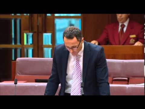 VIDEO: Australian Greens: Richard Di Natale: Asylum seeker debate sinks to new lows