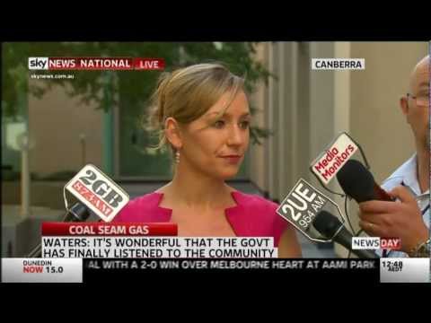 Senator Larissa Waters on SKY News talking about CSG