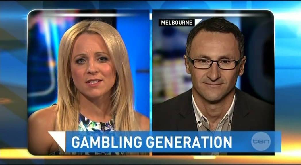 Senator Richard Di Natale talked to The Project about his bill to ban gambling ads before 9PM