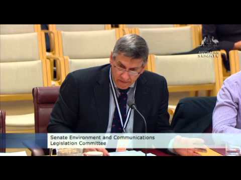 Senator Waters asks questions of the Minerals Council at the Water Trigger inquiry