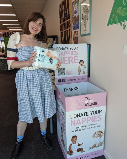 ACT Greens: Did you know we have a collection point for The Nappy Collective …