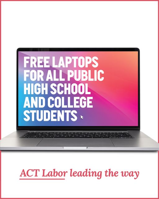 An ACT Labor Government has provided Chromebooks to every public schoo...