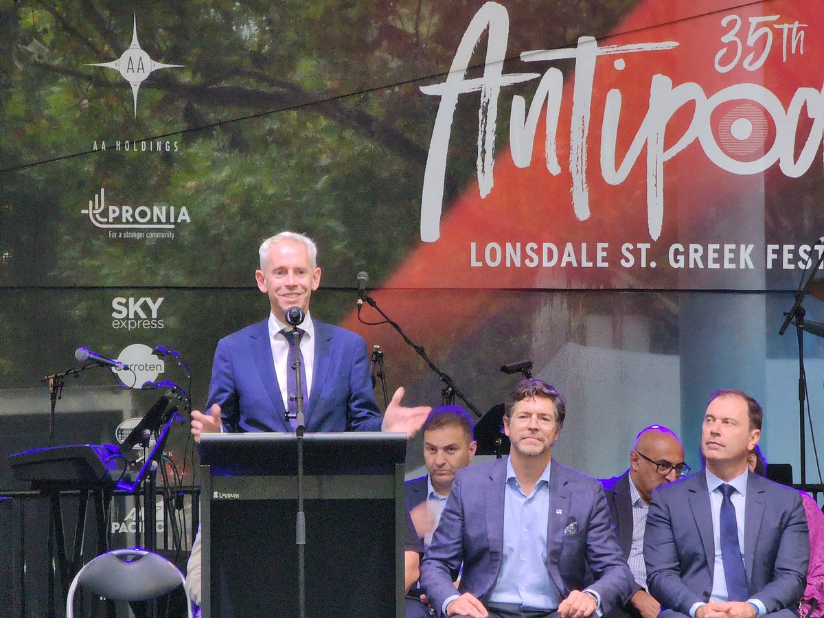 Andrew Giles MP: Such an honour to represent @AlboMP at the #antipodes festival- a…