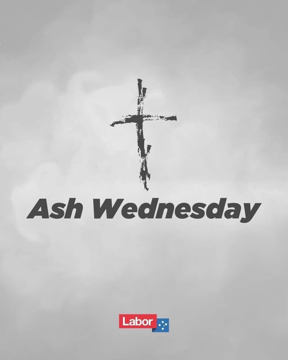 Andrew Giles MP: Today is Ash Wednesday and the beginning of Lent. To all those ob…