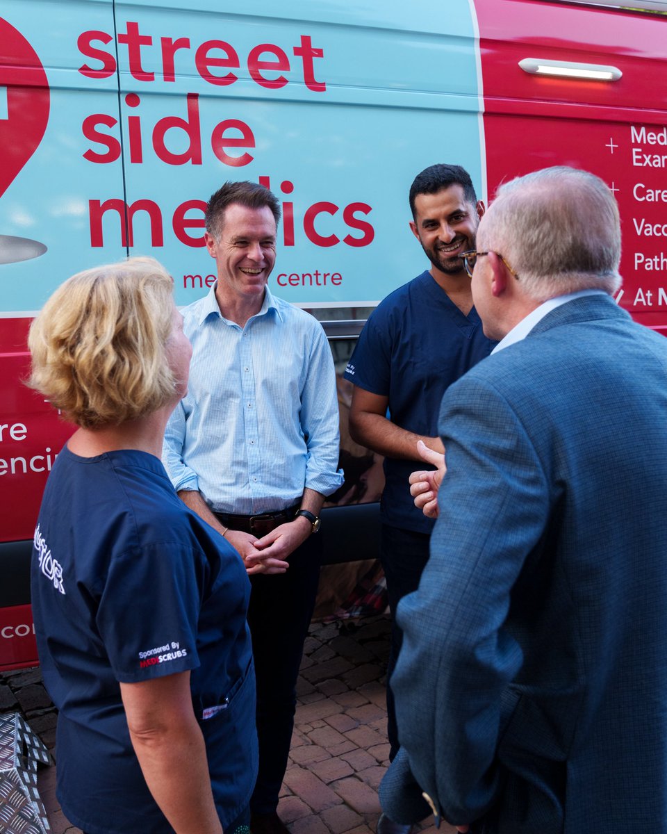 Dr Daniel Nour's @StreetSideMed team provides a mobile medical se...