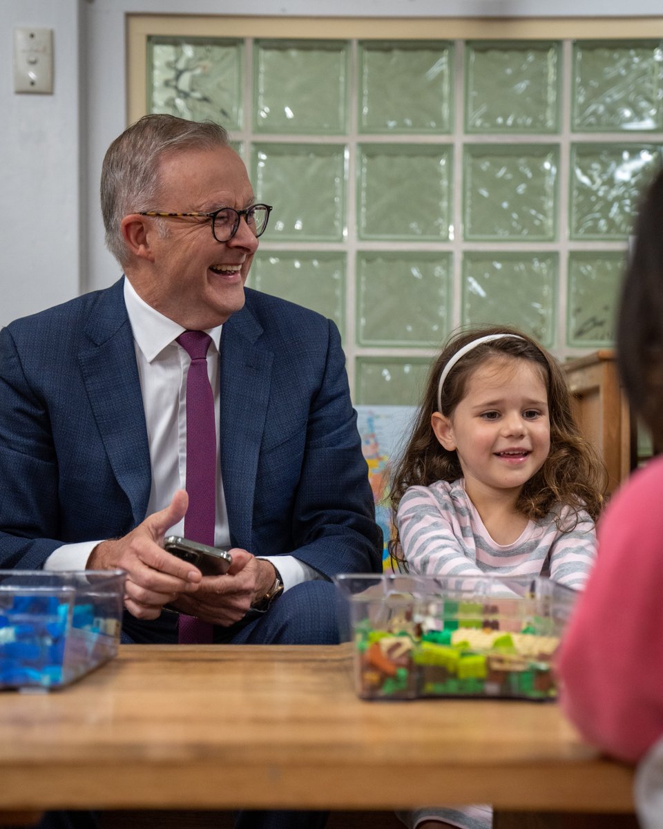 For Olivia, the LEGO was the most exciting part of this morning.
...