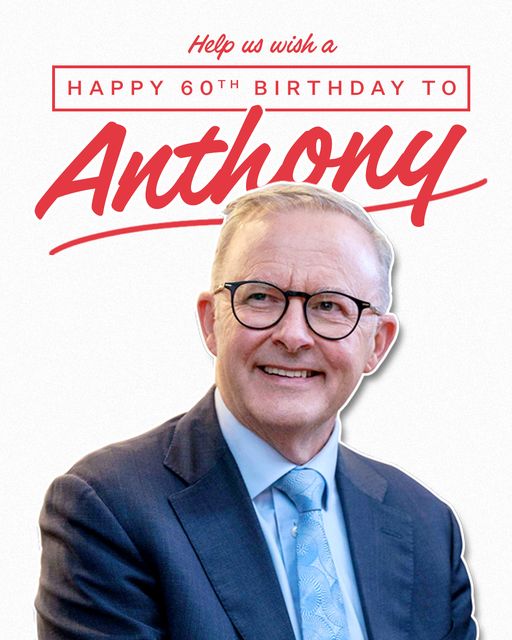 2 March is Anthony Albanese's 60th birthday! Click on the link to...