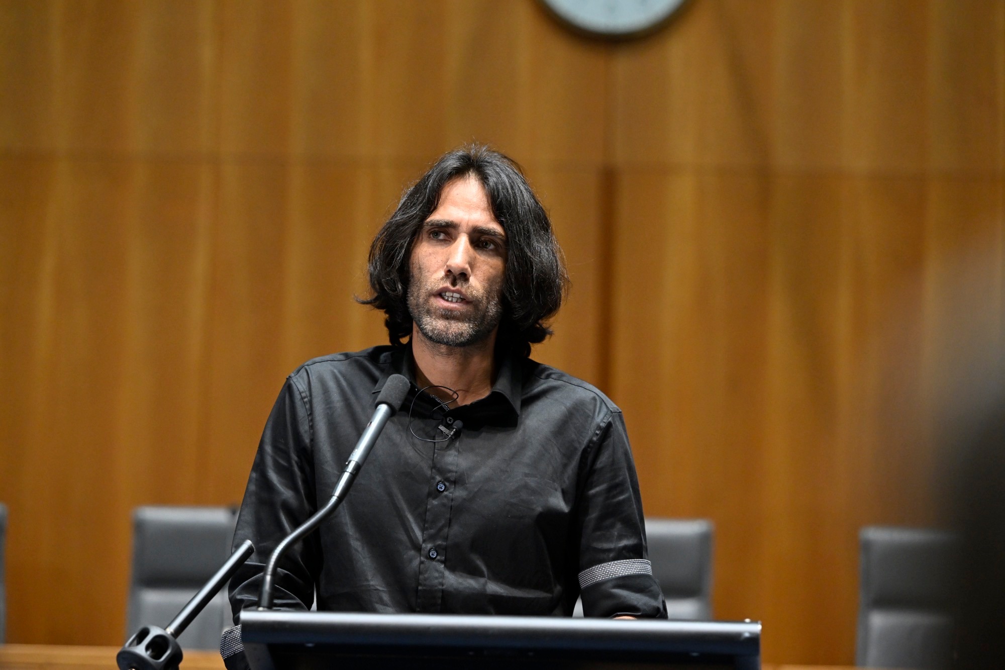 It was an honour to meet and listen to Behrouz Boochani in Parlia...