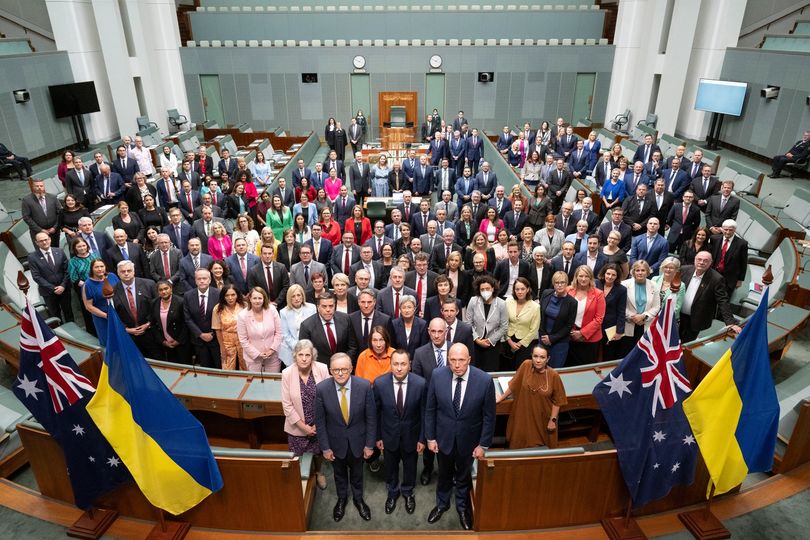 The Australian Parliament stands in solidarity with the people of...