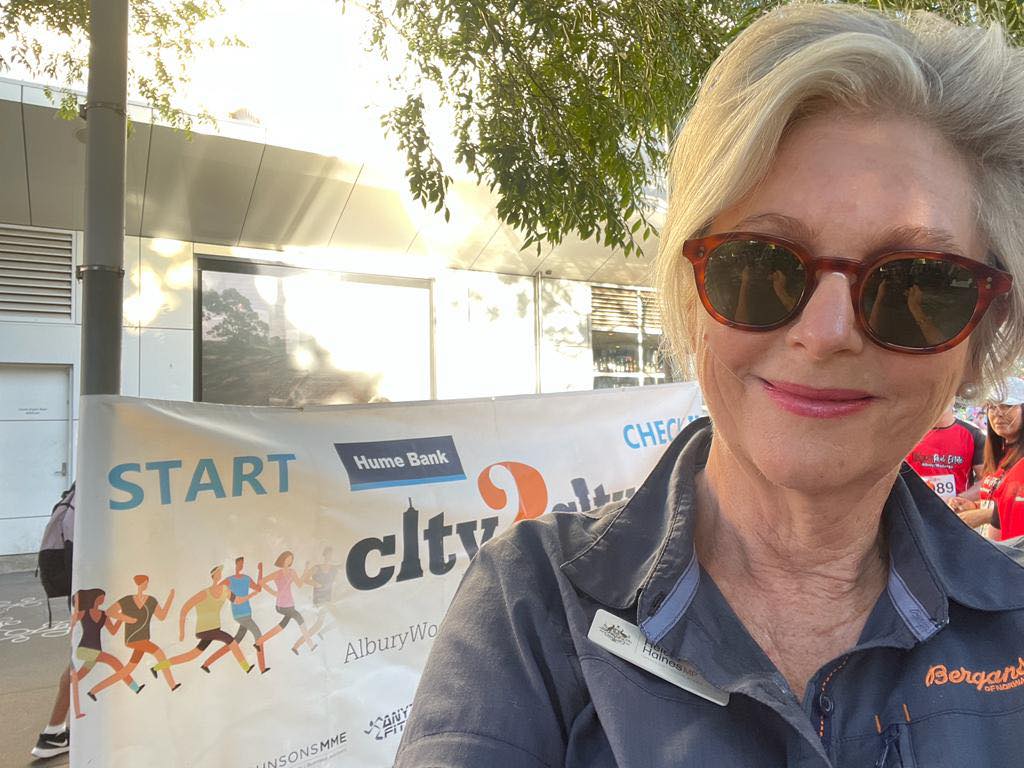 What a wonderful morning for the City2City Run and walk! I’m on t...