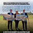 Thrilled to announce more than $268 million for councils & commun...